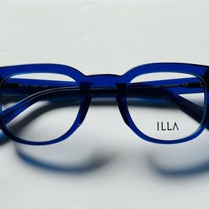 Illa Vanni B02G Blue 48/24/145 Eyeglass Frame/ UNISEX/ MADE IN ITALY.
